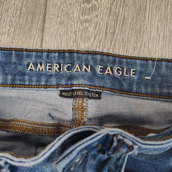 American Eagle Outfitters Light Blue Skinny Jeans - Picture 3 of 6